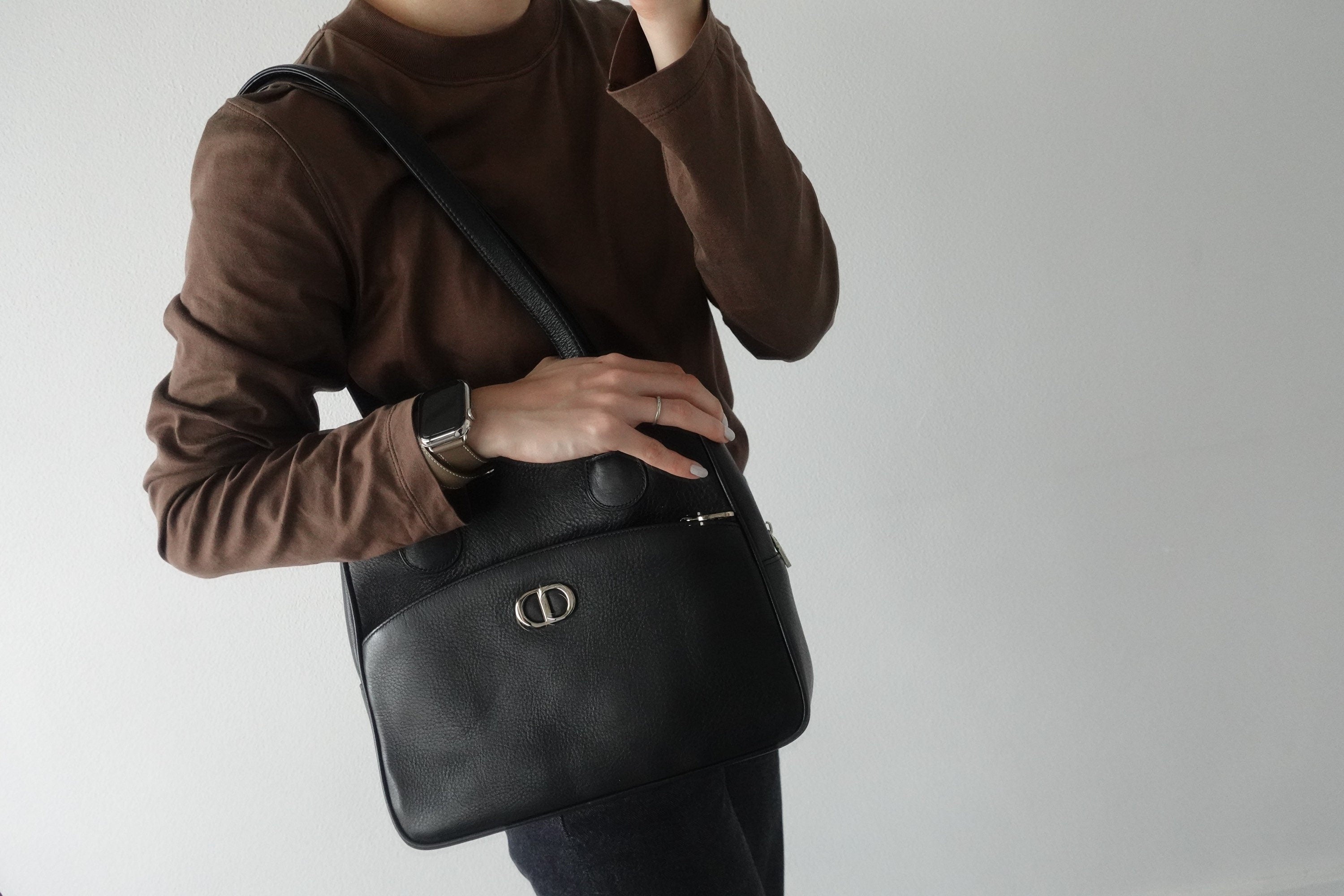 Christian Dior ロゴ ショルダーバッグ