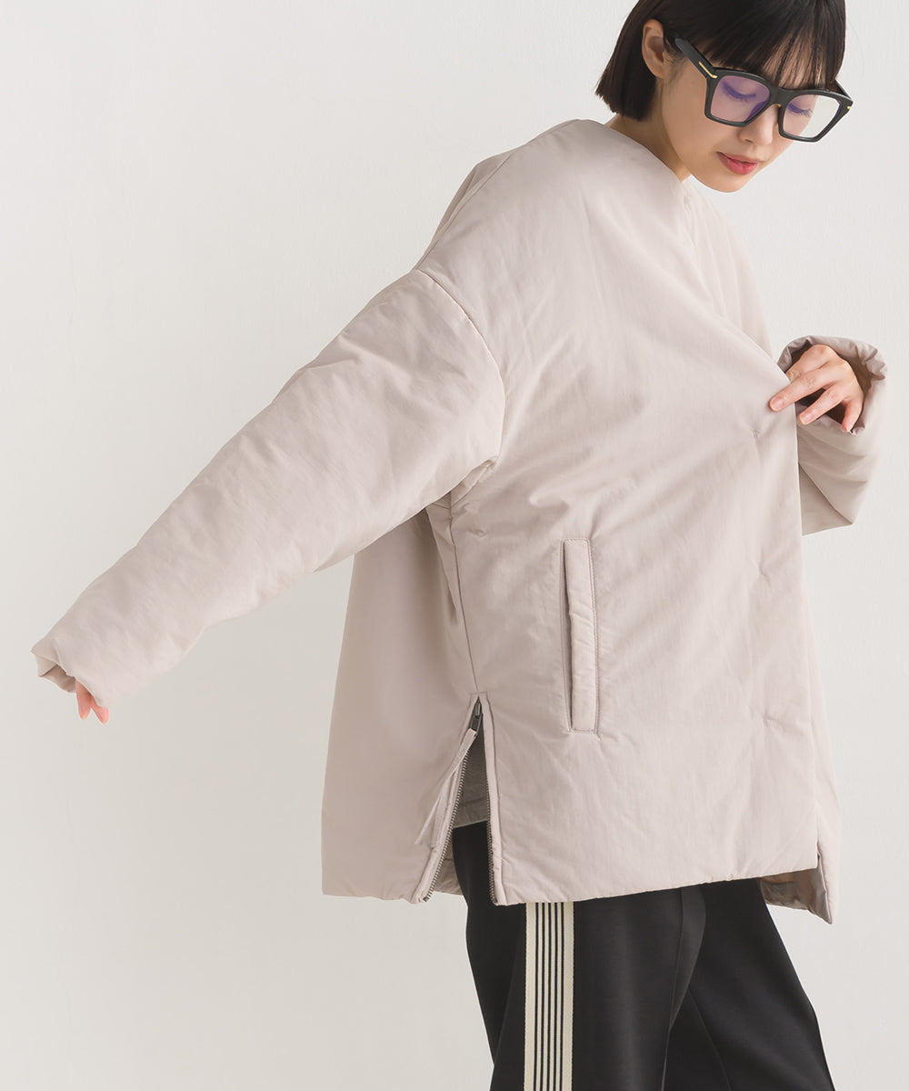 OMNES】撥水加工ステッチレスサイドZIPコート【7122-7140】