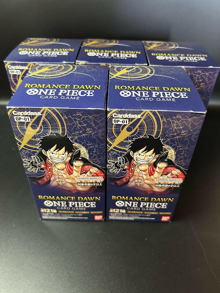 OP-01】Romance Dawn Booster TCG BOX & CASE〔Factory Sealed〕