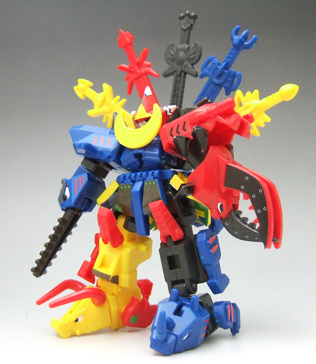 デフライノック、イントバッファス キーボッツ 合体アニマバトラス