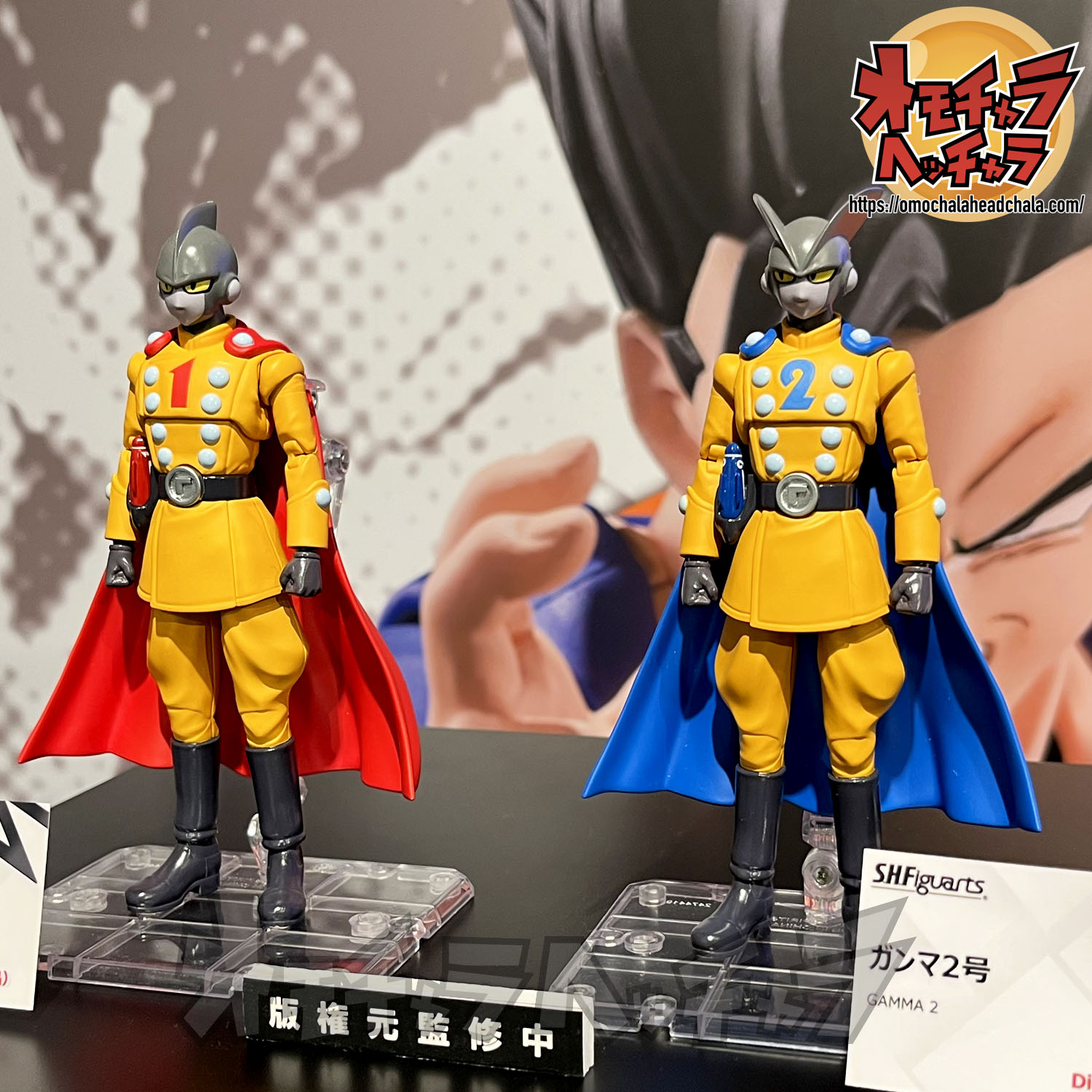 S.H.Figuarts(フィギュアーツ)ガンマ1号・2号展示品レビュー/レポート