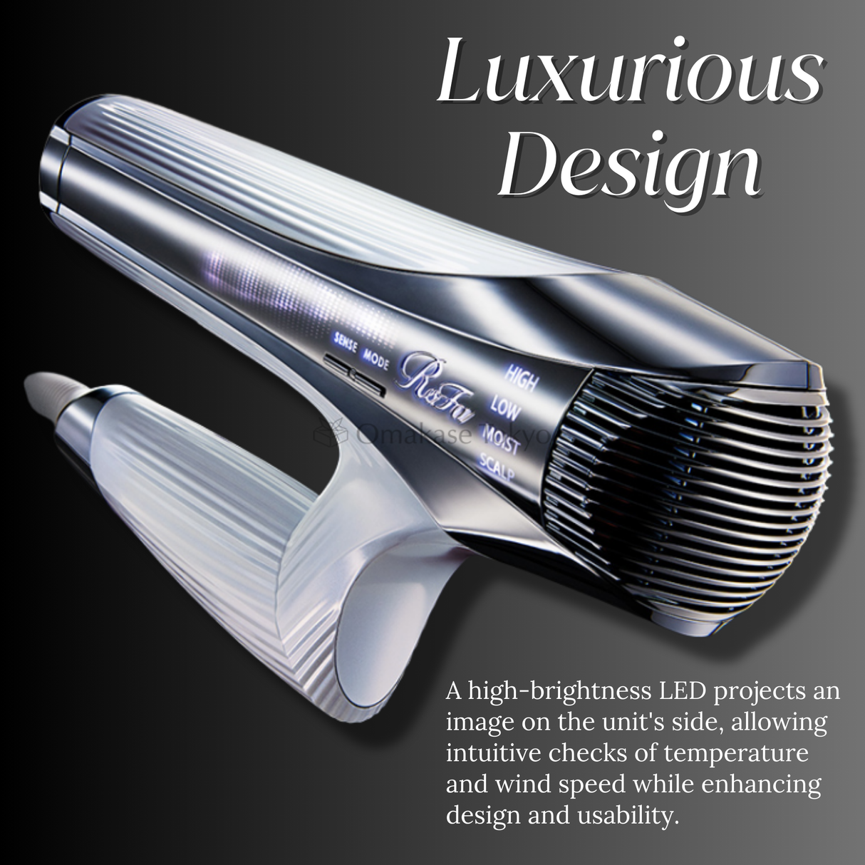 ReFa Smart Hair Dryer W White – Omakase Tokyo