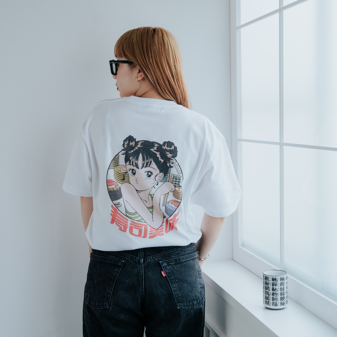 島田つか沙 寿司美味Tshirt – One Drop（ワンドロップ）