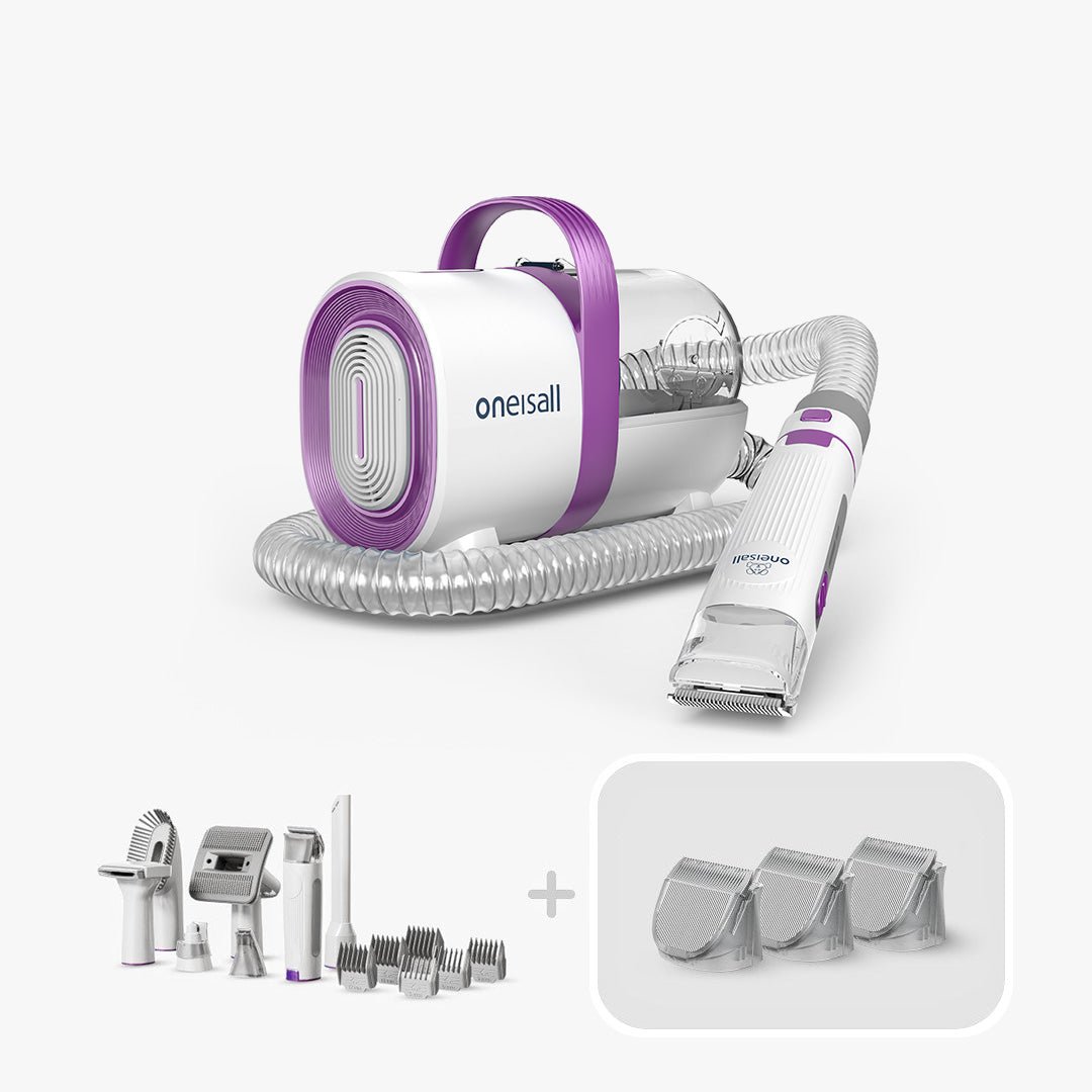 Oneisall LM2 Pet Grooming Vacuum Kit & 3 Blades Replacement – oneisall