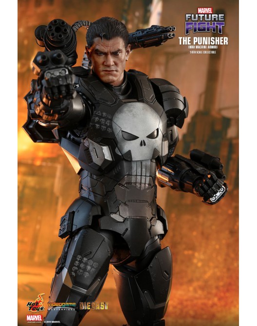 Hot Toys VGM33D28 1/6 Scale THE PUNISHER (WAR MACHINE ARMOR)