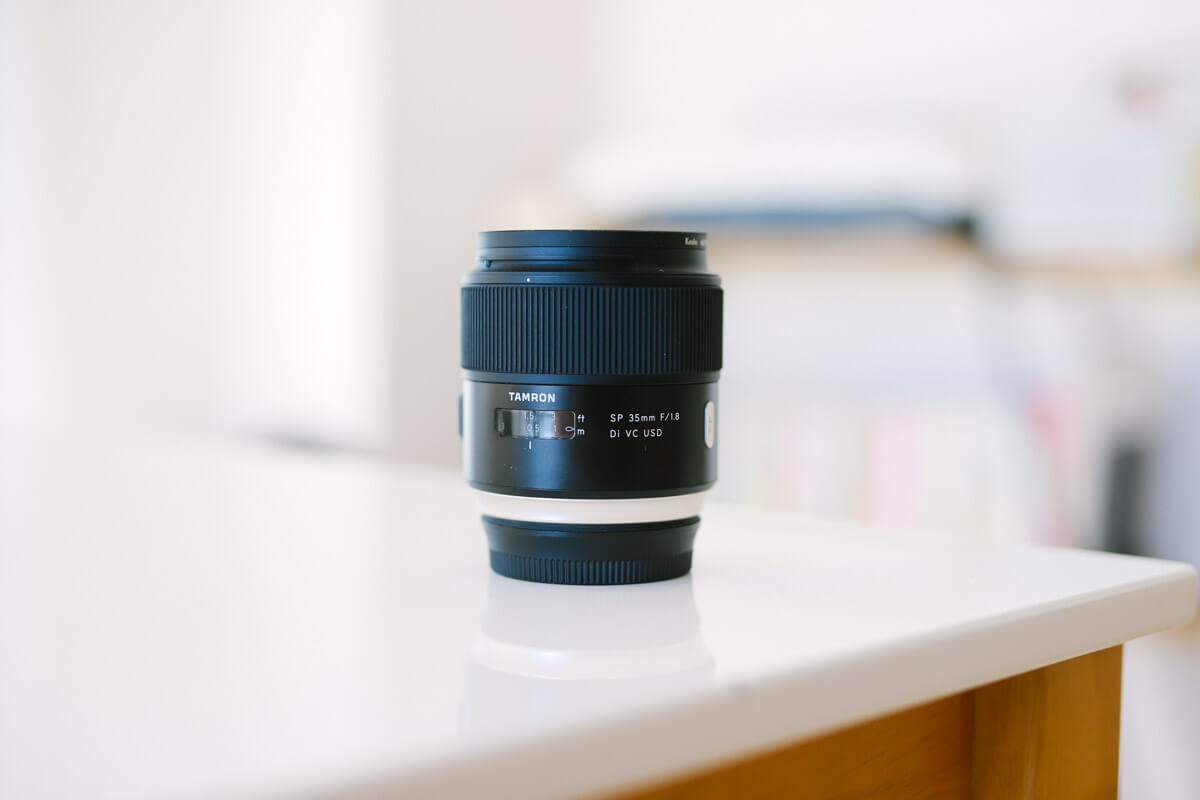 TAMRON（タムロン）の単焦点レンズSP 35mm F1.8 Di VC USDを買いました
