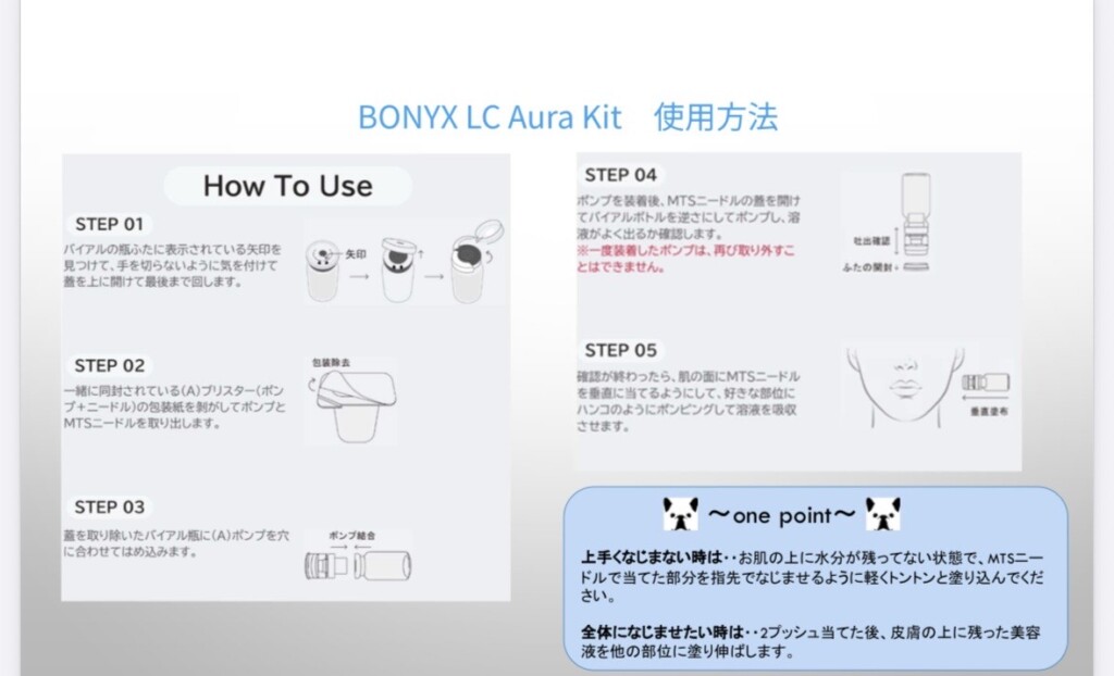 話題沸騰！ボツリヌストキシン美容液(ボニックス LCオーラ キット