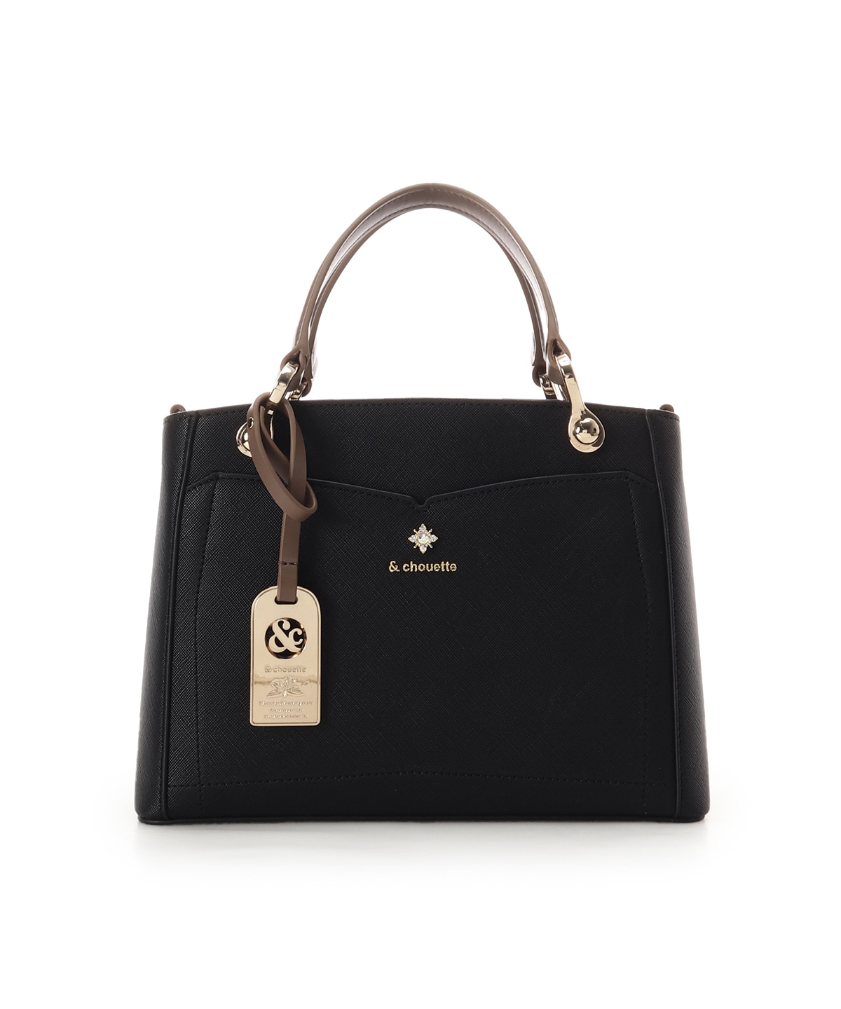 キルティングスクエアバッグ(FREE ブラック): & chouette｜アンド