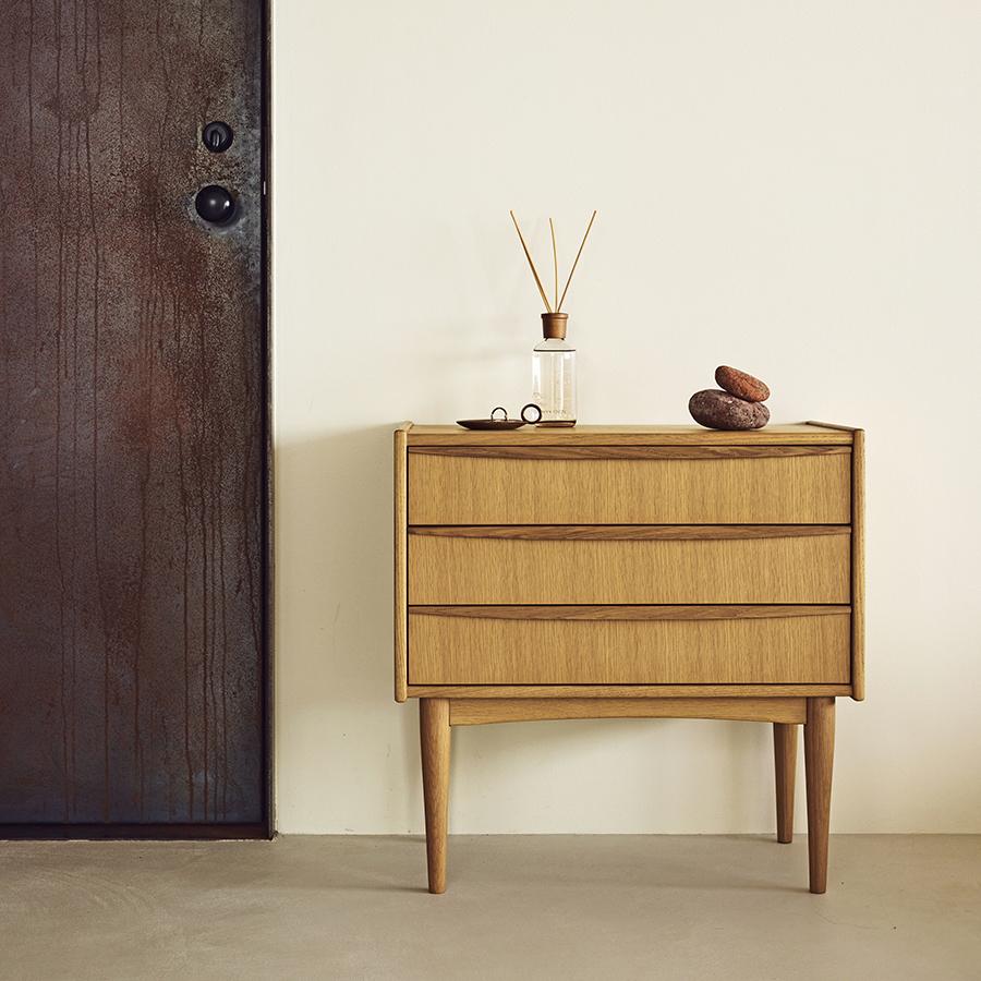 H.W.F チェスト 3ドロワー｜【公式】ACTUS online｜家具・インテリア