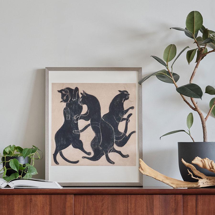 coricci | ポスター 猫達 40×50cm｜【公式】ACTUS online｜家具