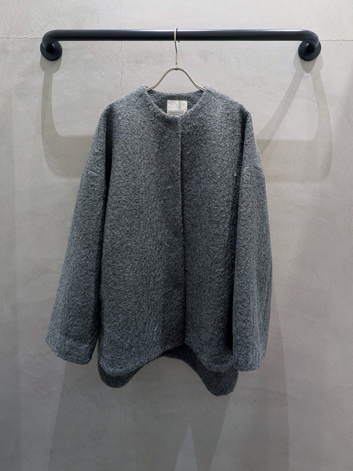 プードルボアノーカラーコート – FRUNQAVAN ONLINE STORE