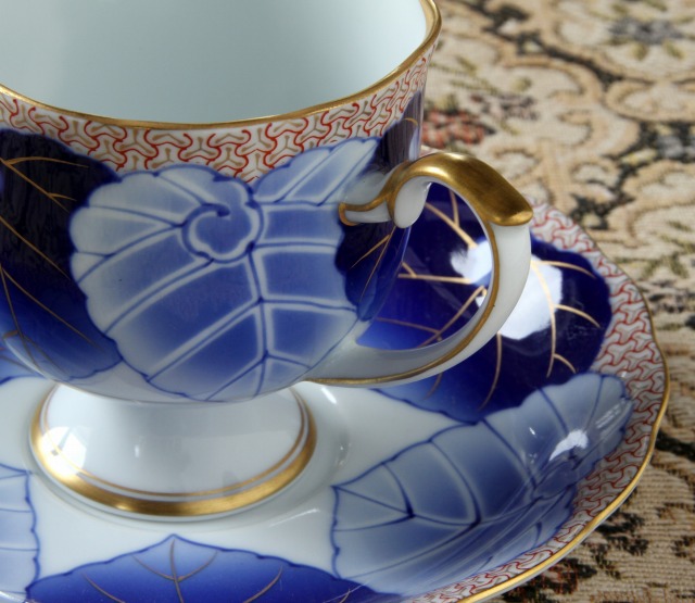 愁海棠）1客カップ＆ソーサー|有田焼の老舗-香蘭社オンラインショップ