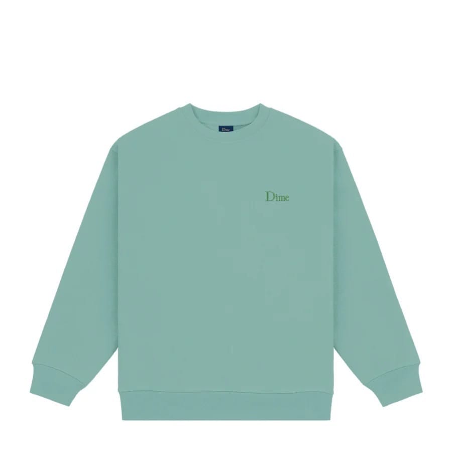 Dime/ダイム Classic Small Logo Crewneck(M GREEN)｜ ビーバー