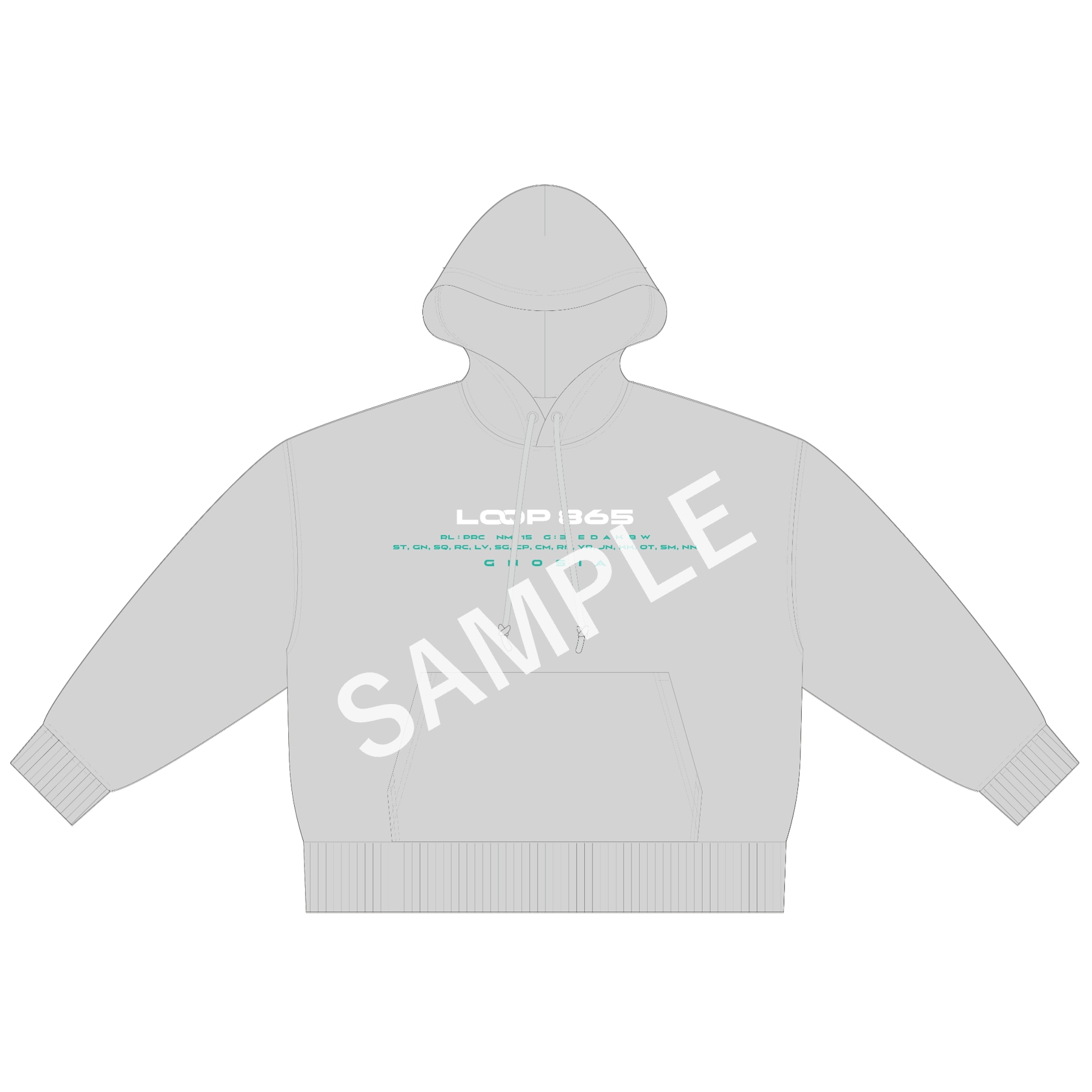 GNOSIA STORE 5th Anniversary】オーバーサイズ フーディ（ことり