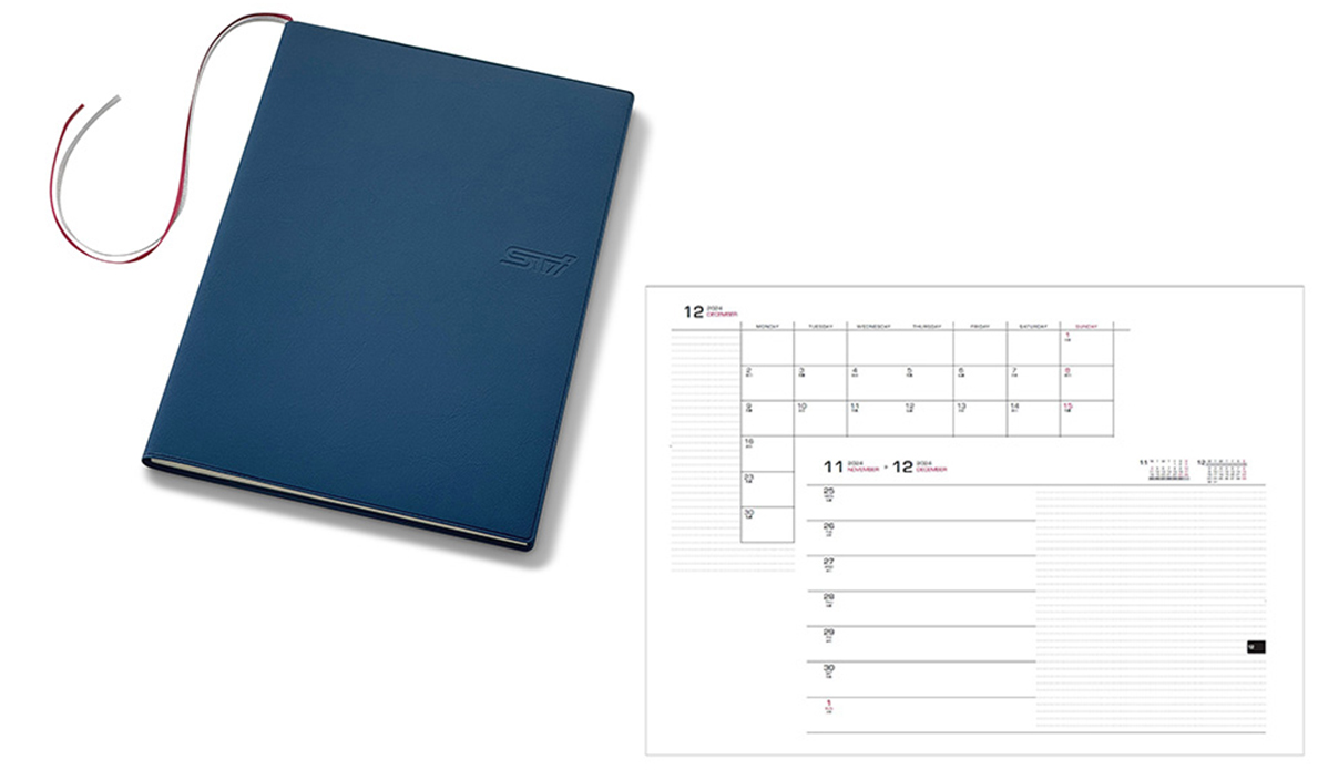 2025年版 「STIカレンダー」 「STIダイアリー」発売決定のお知らせ