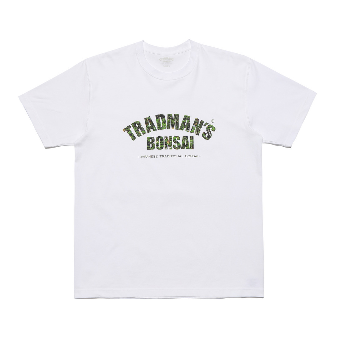 BONSAI CAMOUFLAGE TEE / ARCH LOGO｜TRADMAN'S BONSAI ONLINE STORE