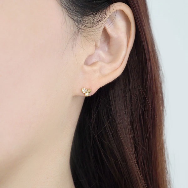 K18YGダイヤモンドピアス | ポンテヴェキオ公式オンラインショップ