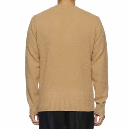 ROBERTO COLLINA＜ロベルト コリーナ＞ 起毛加工クルーネックニット