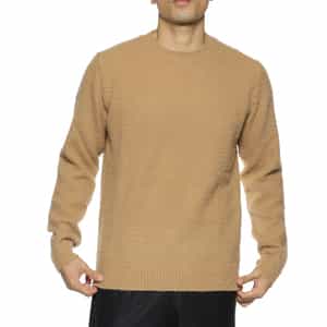 ROBERTO COLLINA＜ロベルト コリーナ＞ 起毛加工クルーネックニット