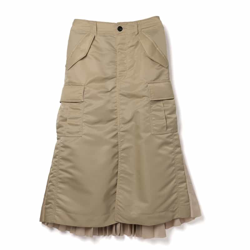 SACAI＜サカイ＞ スリット入りスカート（2244781）｜SACAI(サカイ