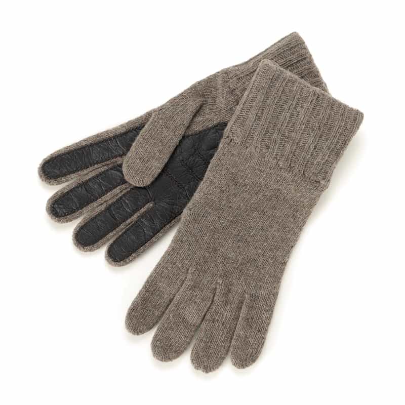 ALPO ＜アルポ＞レッキスファー付きフィンガーレスニットグローブ