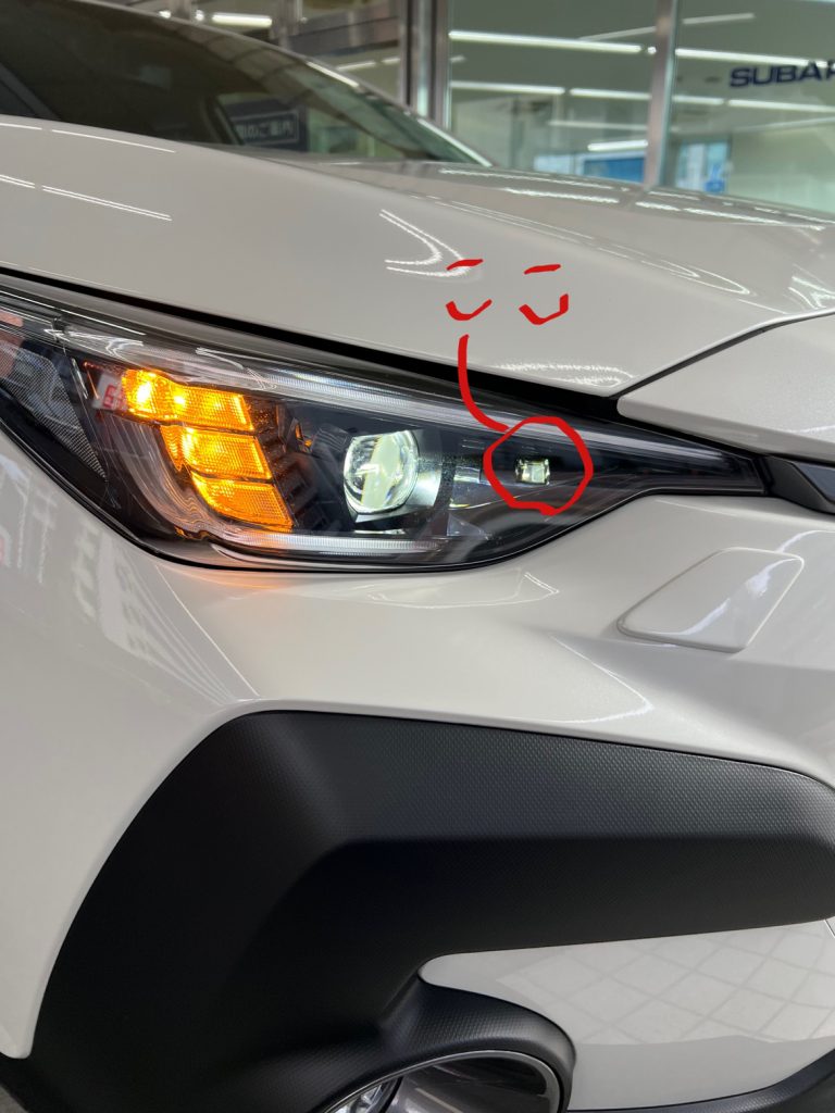 新装備LEDコーナリングランプとは！！ CROSSTREK（クロストレック