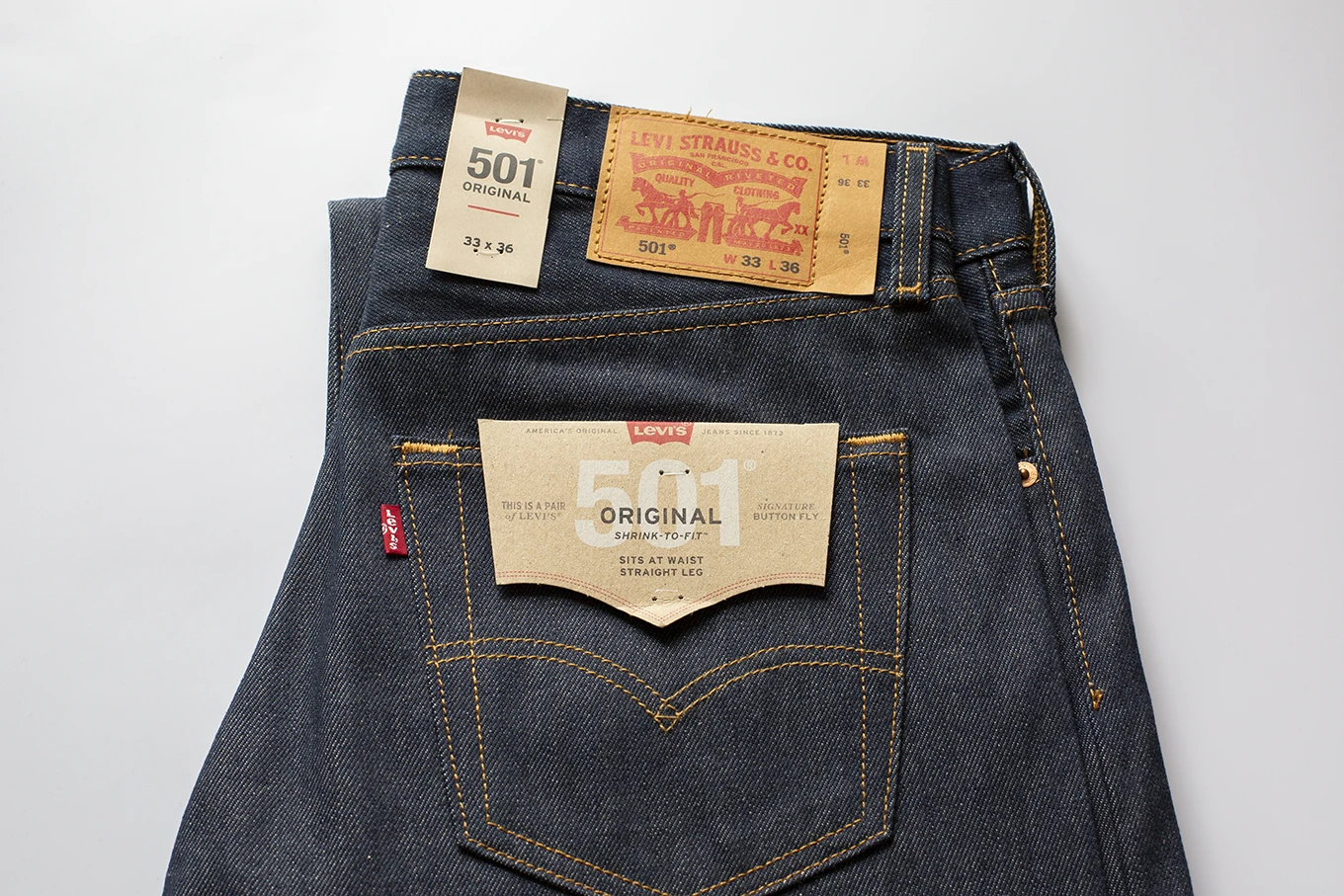 リーバイス501 米国流通モデルの色落ちレポート