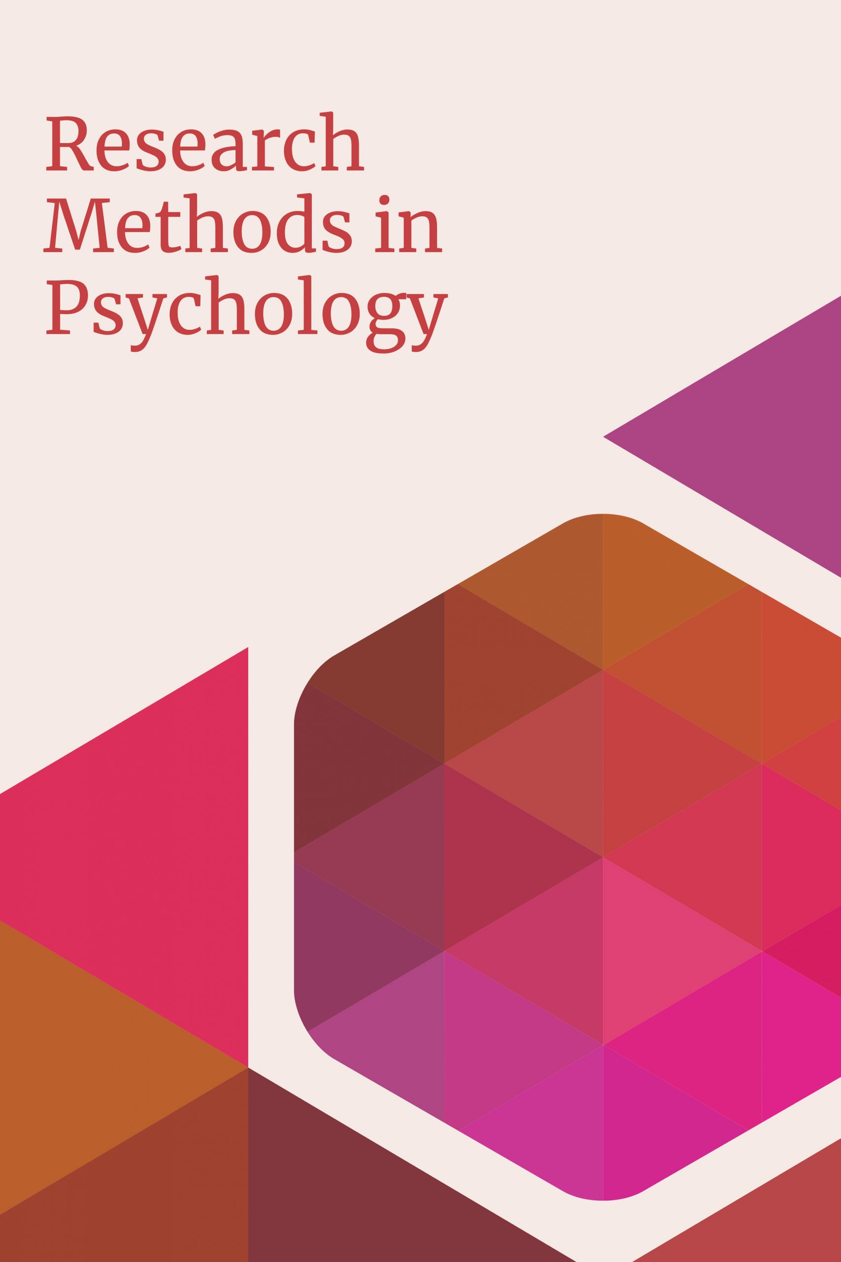 Research Methods in Psychology – Open Textbook