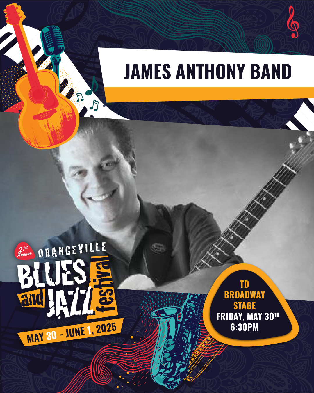 James Anthony Band - Orangeville Blues & Jazz