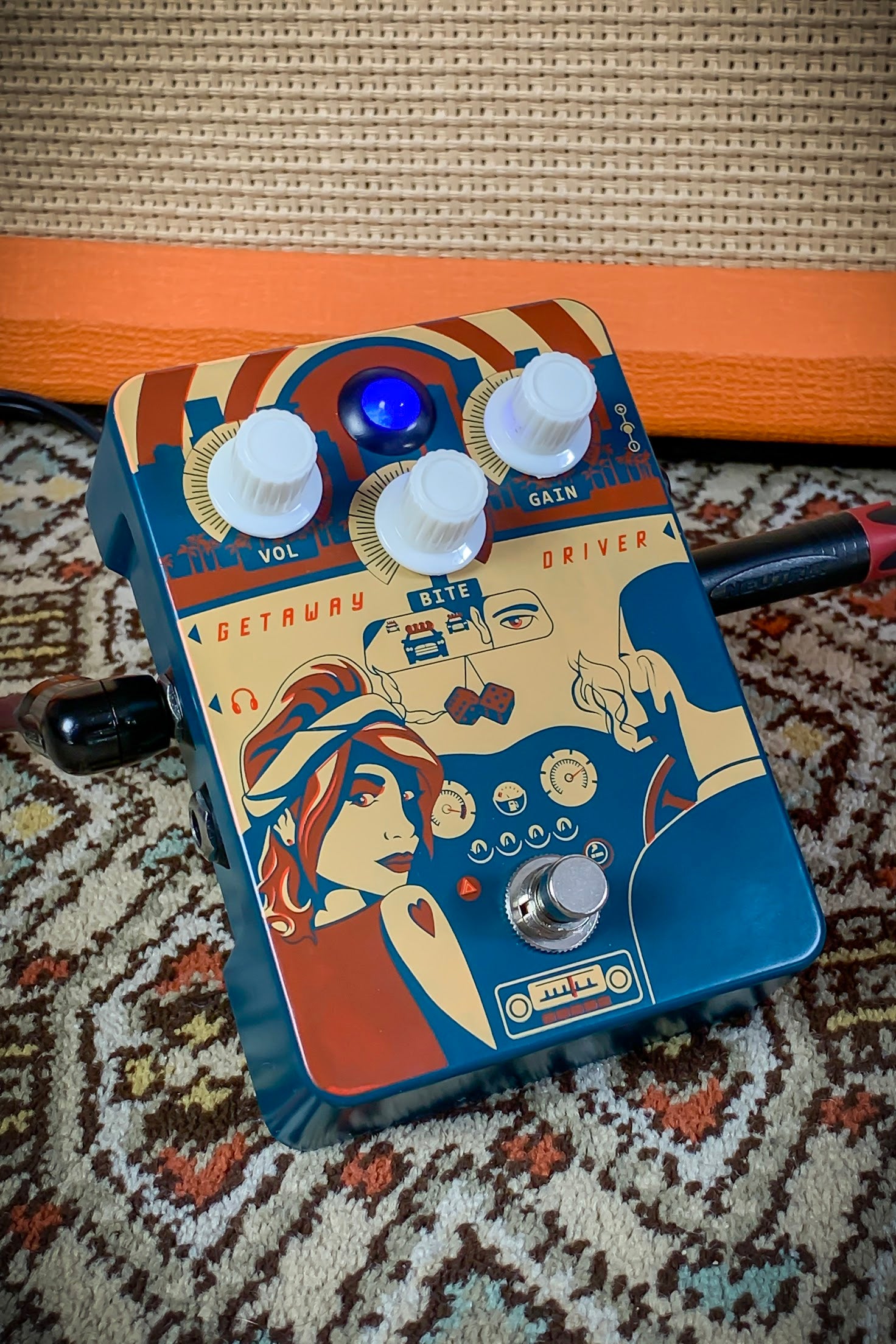 Getaway Driver Overdrive Pedal | Orange Amps – Orange Music