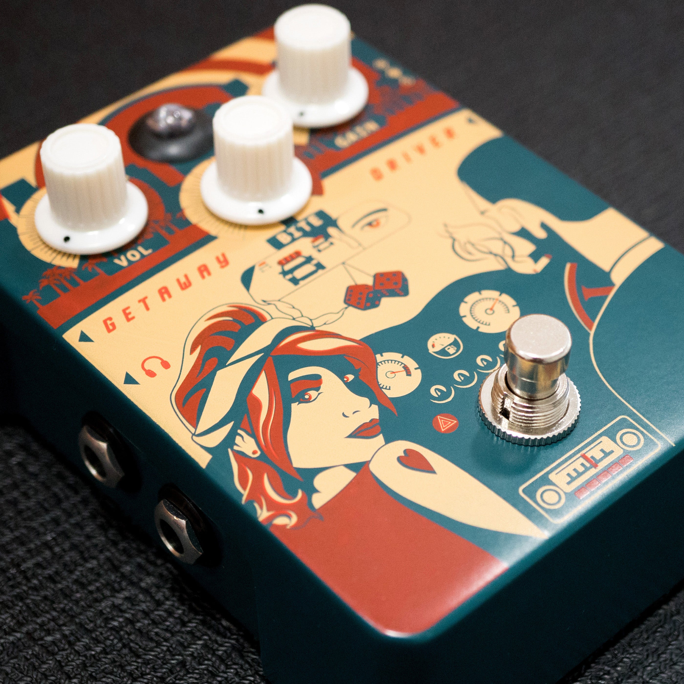 Getaway Driver Overdrive Pedal | Orange Amps – Orange Music