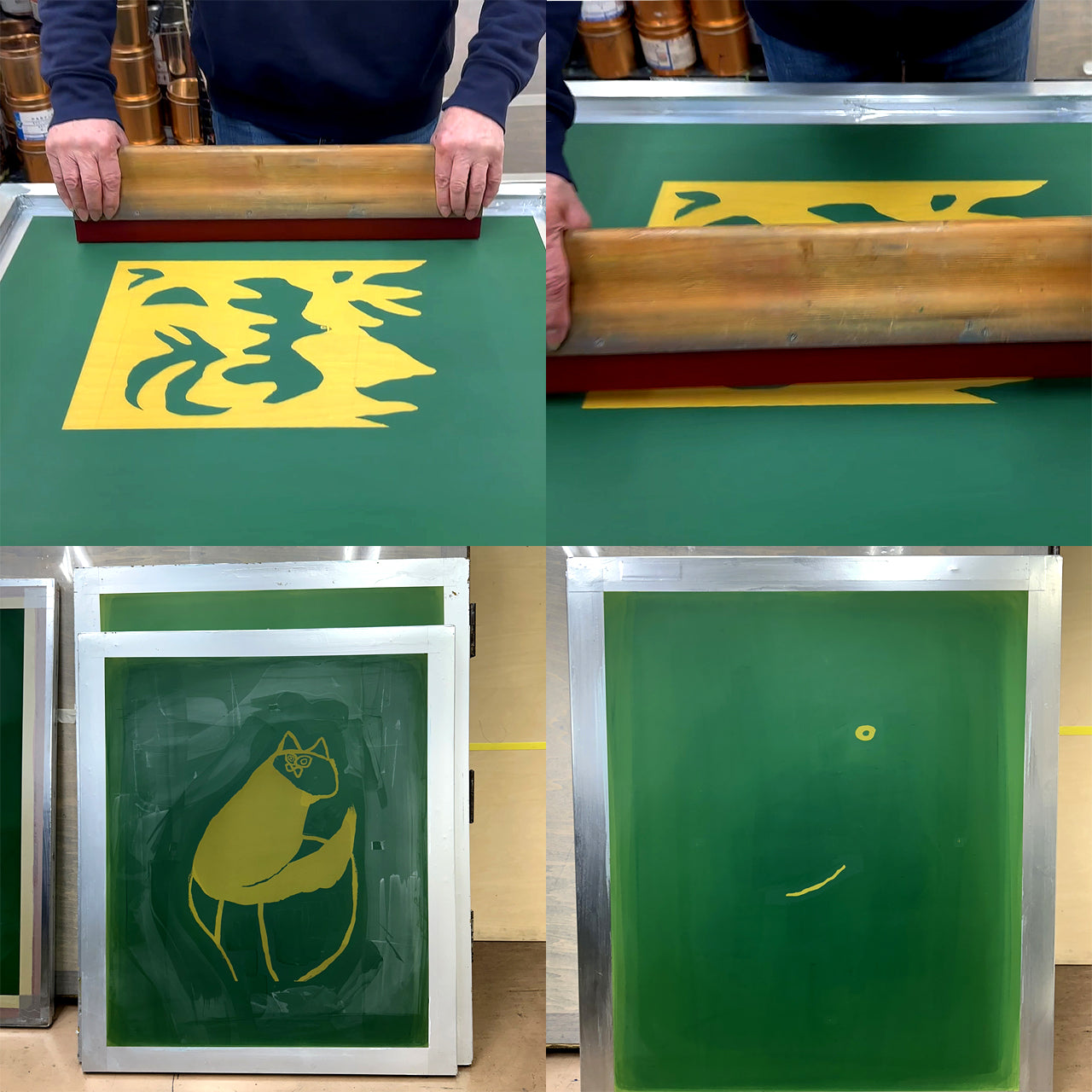 SHOGEN シルクスクリーン版画 Lana 8 – ORANGE GATE