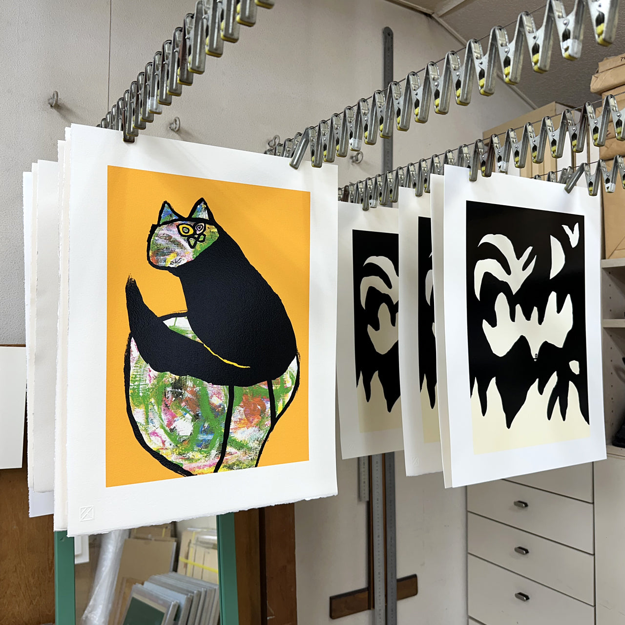 SHOGEN シルクスクリーン版画 Kaji 21 – ORANGE GATE