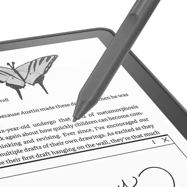 Amazon、スタイラスペン付属の「Kindle Scribe」発表！読み書き一体型