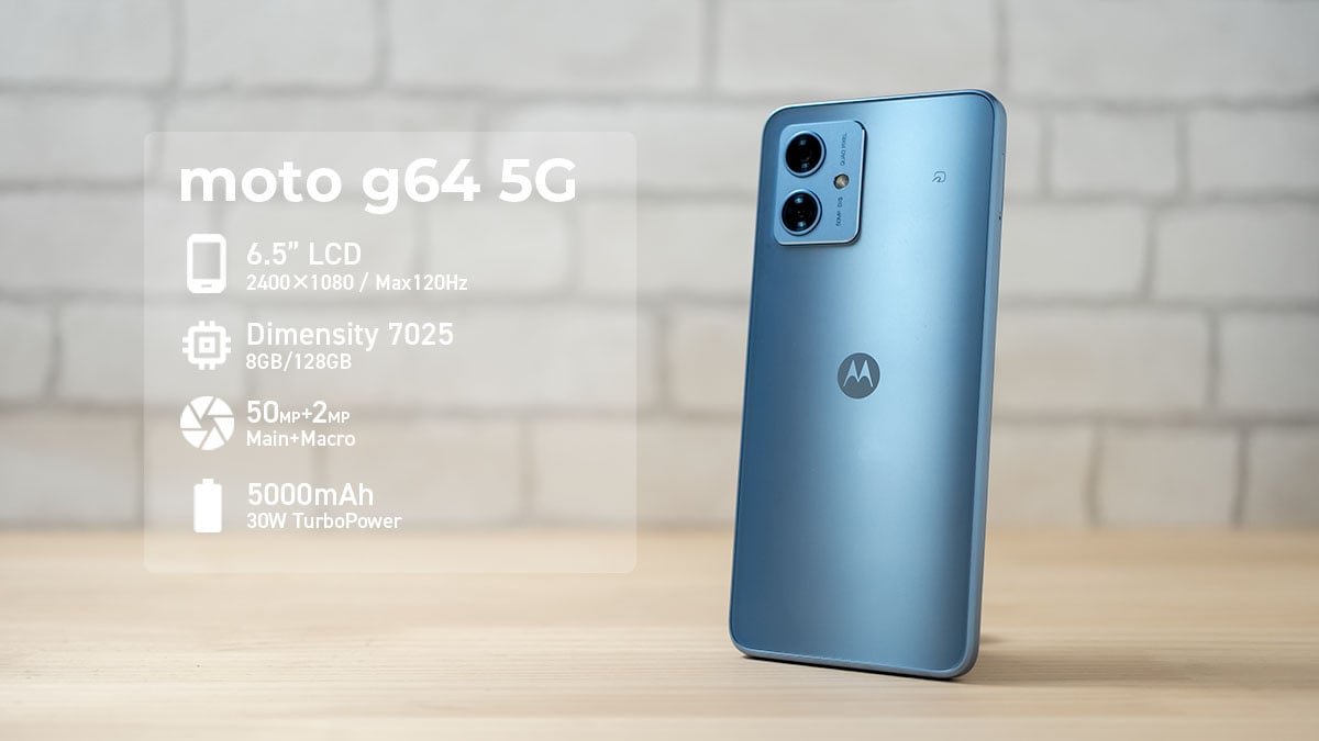 moto g64 5G レビュー：ちょっと物足りない気もするけど安価で普段使い