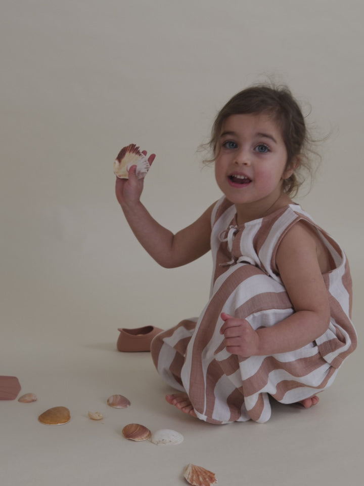 Sienna Stripes Resort Top | Organic Zoo