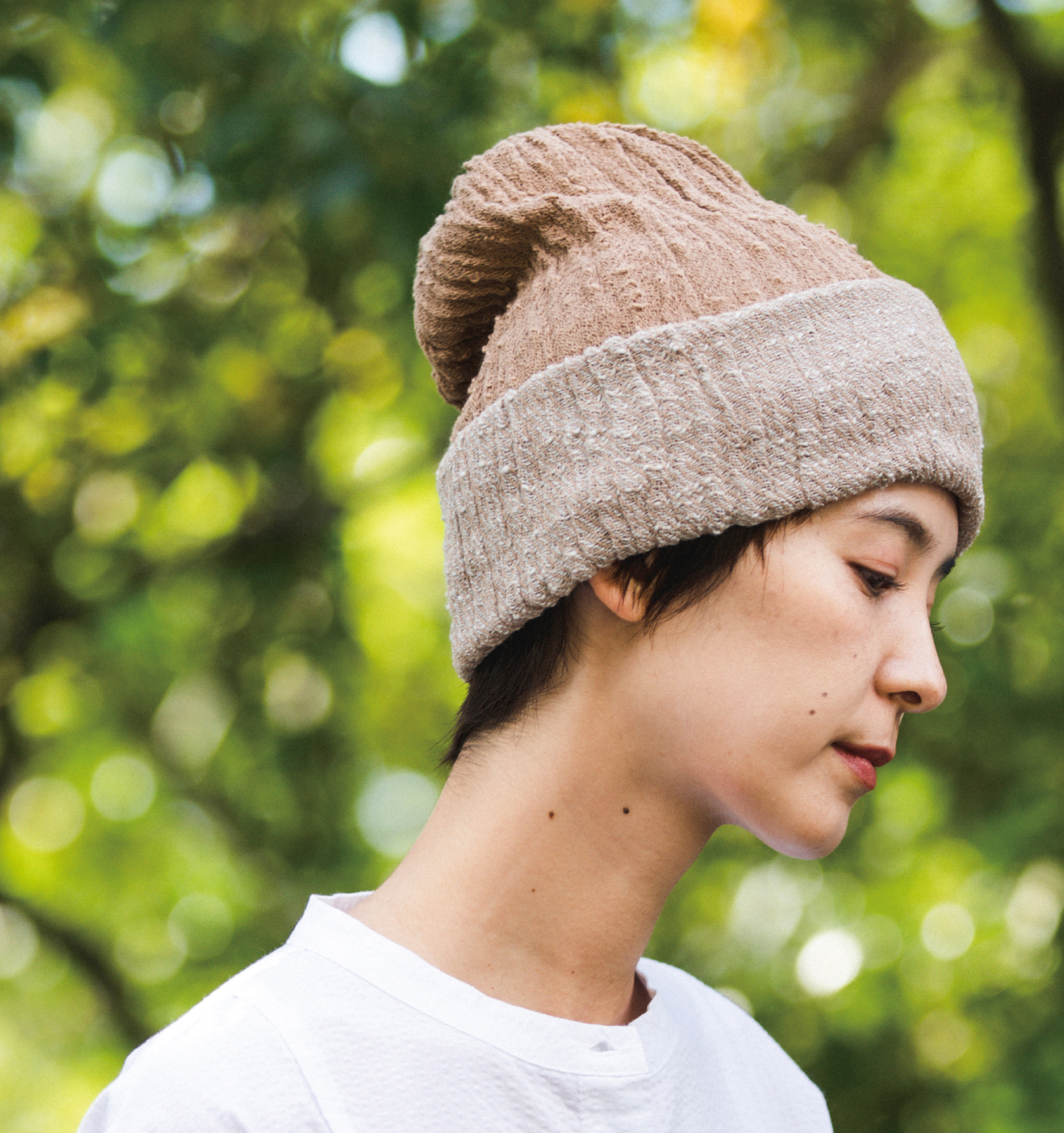 8WAY コットンキャップ キャメル×モカ | 【公式】工房織座オンライン