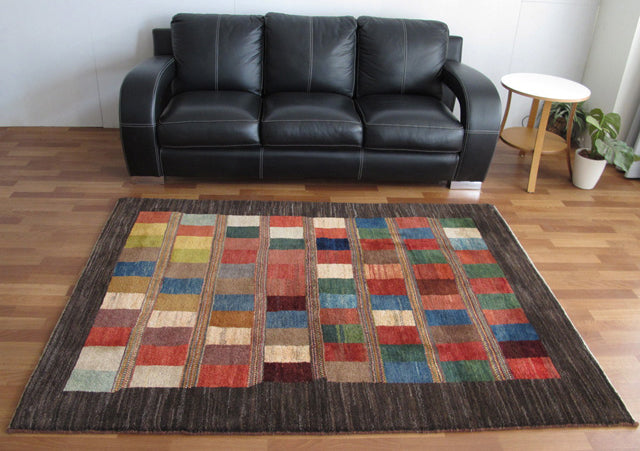 ゾランヴァリ,ギャッベ,シェカルー,199×154cm｜ペルシャ手織りラグ