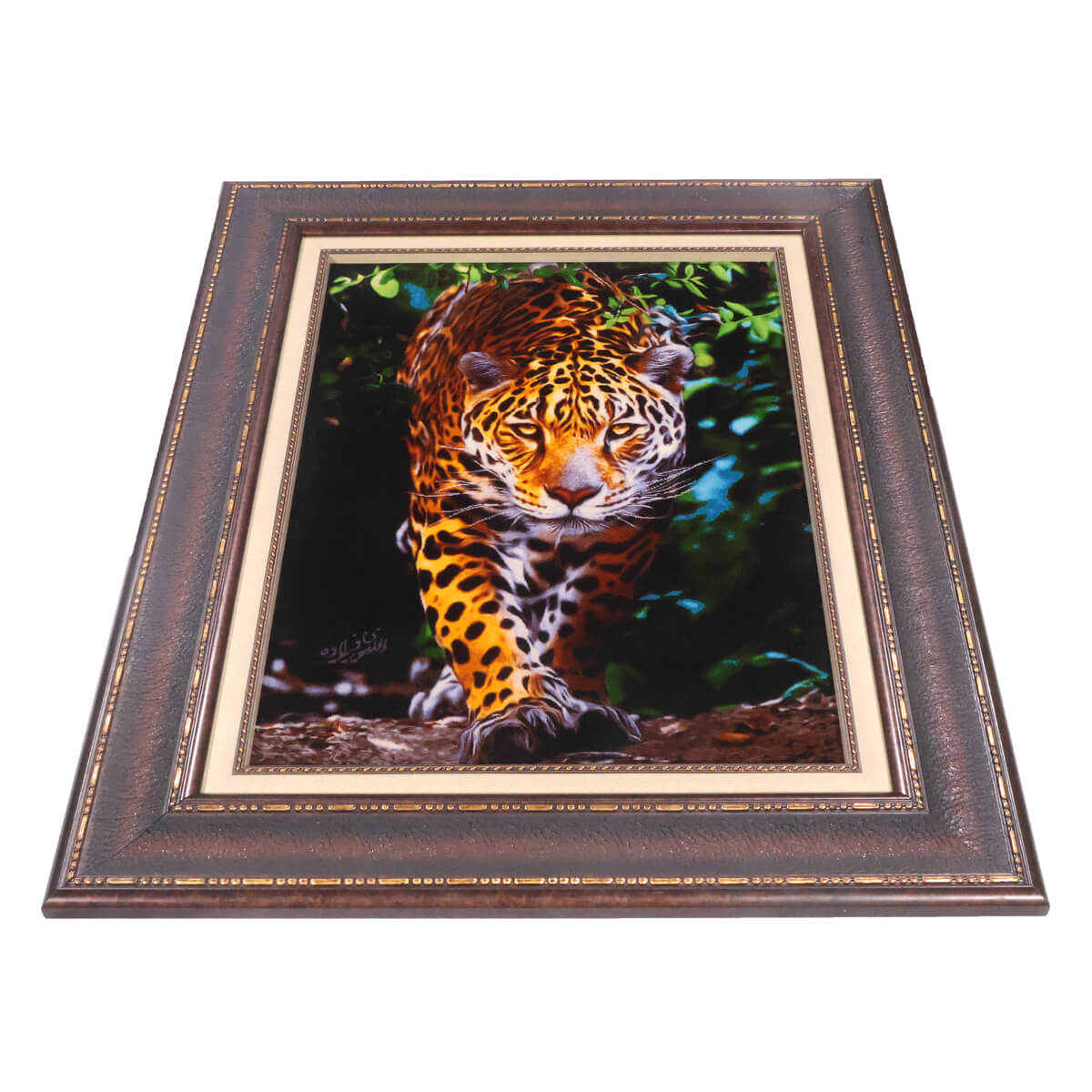 ペルシャ絨毯 タブリーズ産 絵画絨毯 107×87cm（FP-70255） – ギャッベ