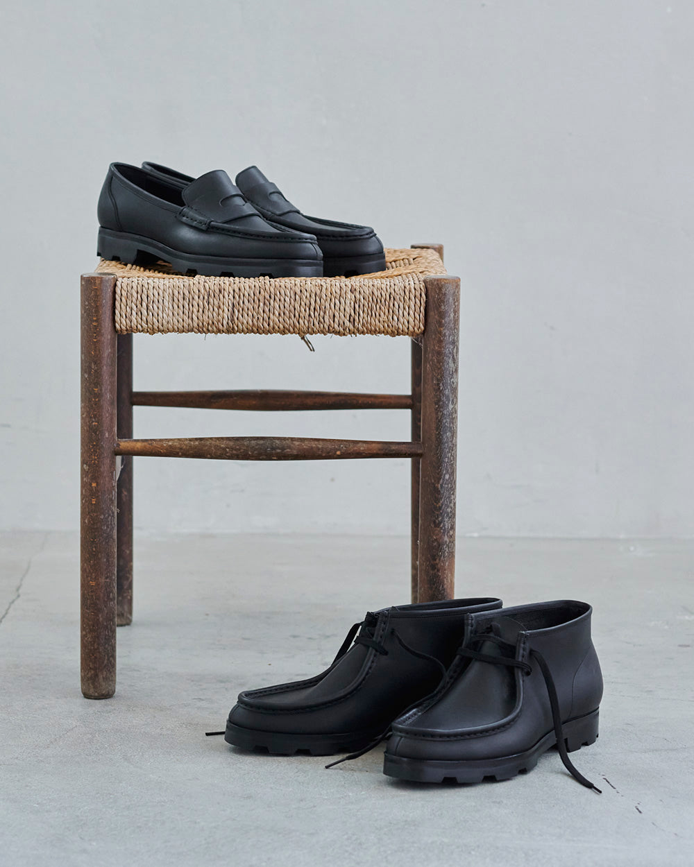 ORIENTAL オリエンタル 510 Rugged moccasin Black (FG-0510) コイン