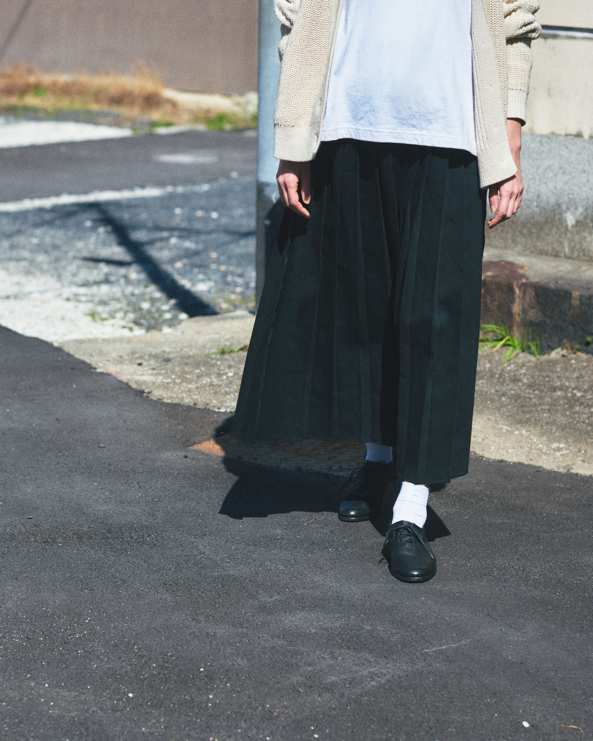 ORIENTAL オリエンタル 001 Unlined plain toe Black (R-0002) レザー