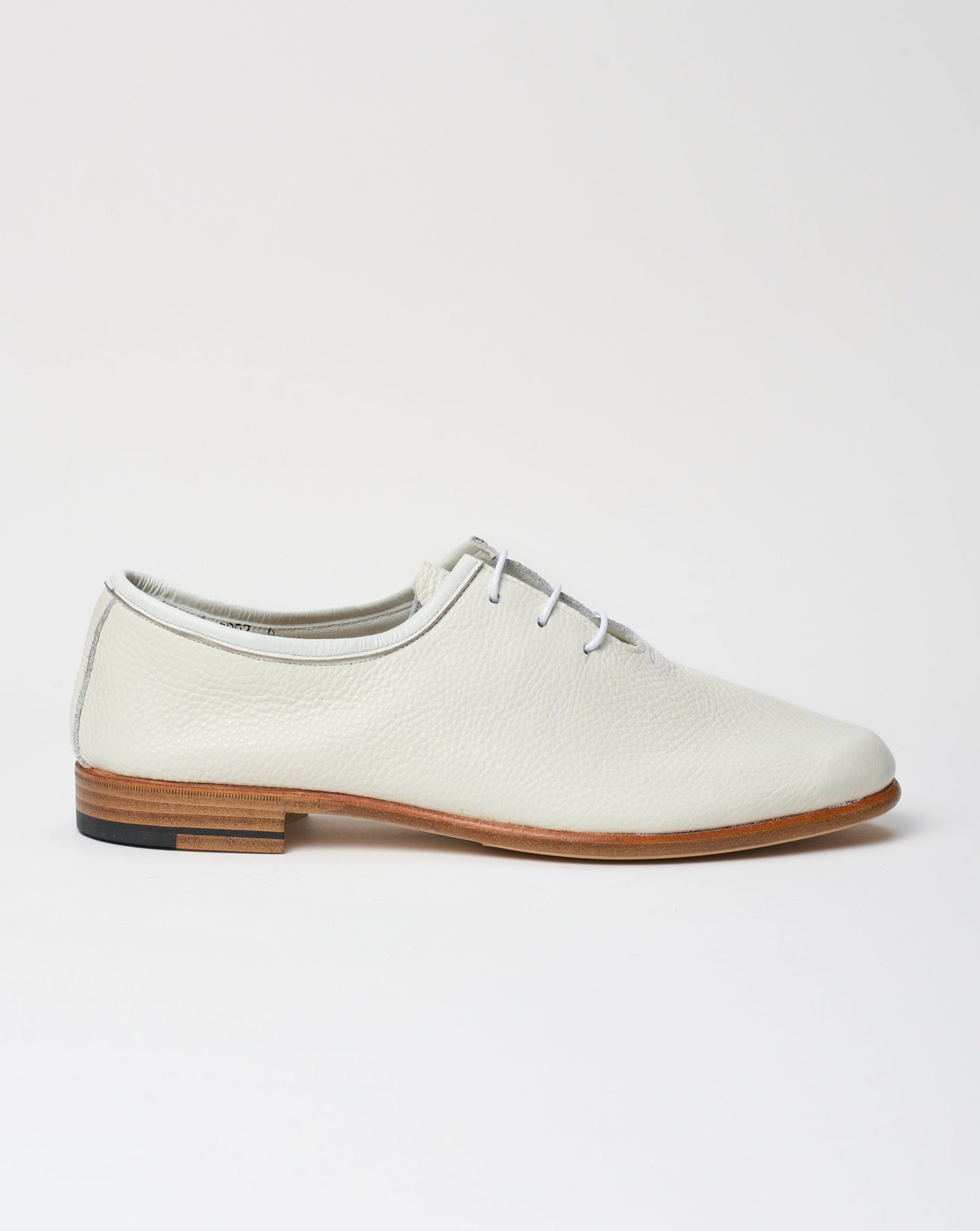 ORIENTAL オリエンタル 001 Unlined plain toe White (R-0002) レザー