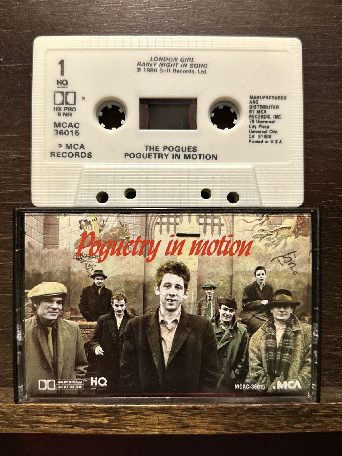 The Pogues – Poguetry in Motion EP - Fonts In Use