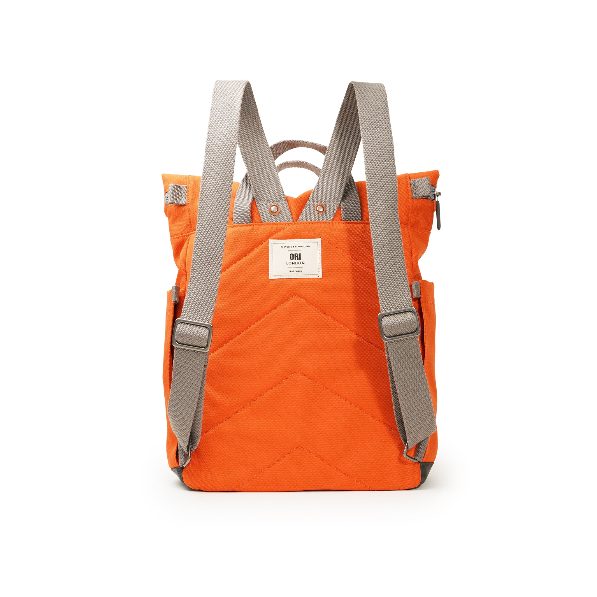 Richmond Multipocket Backpack in Atomic Orange – ORI London