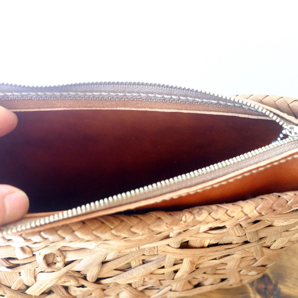 山葡萄 クラッチバッグ やたら編み | ORIORI