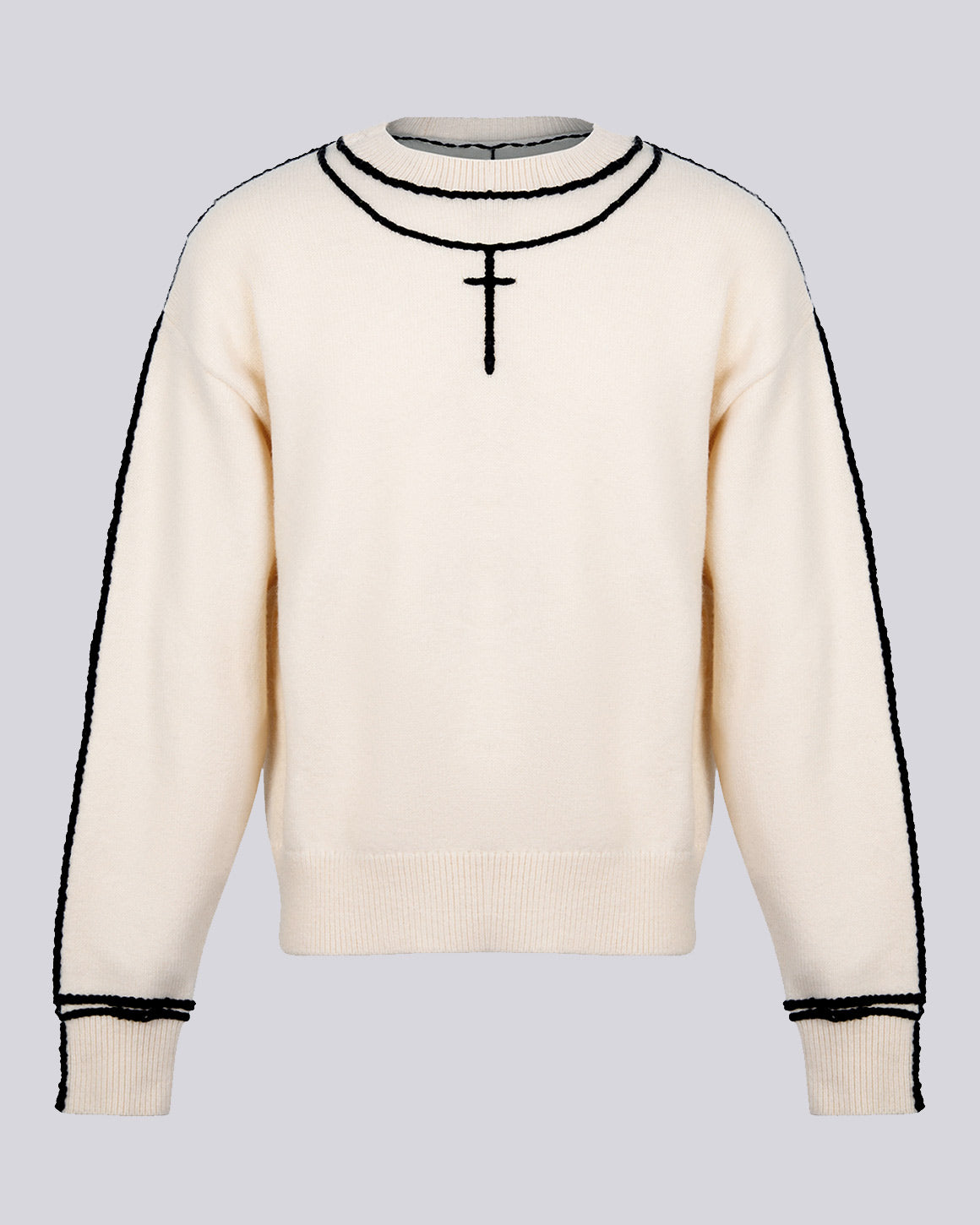 Cross Oversized Sweater – ORTTU