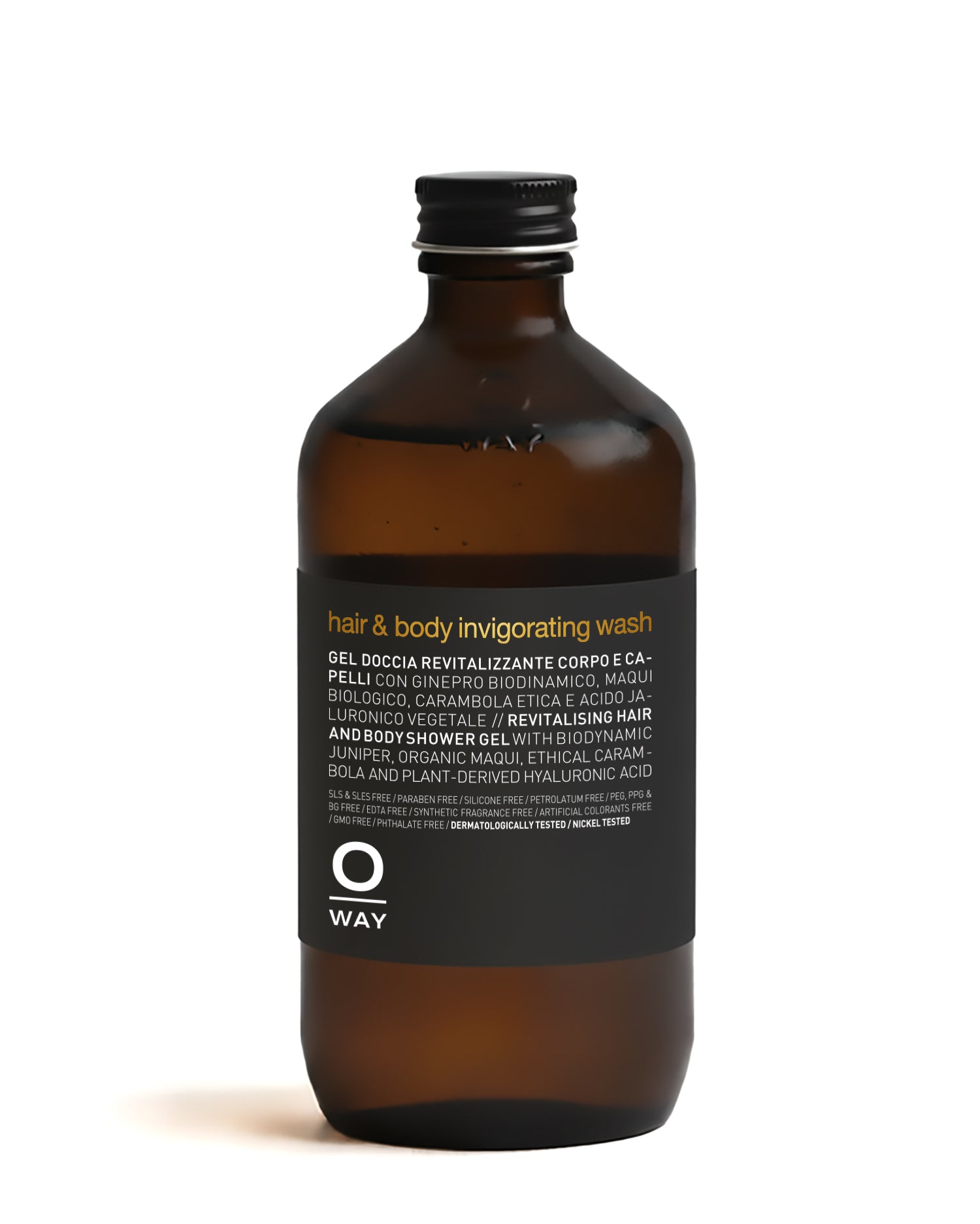 Hair & Body Invigorating Wash – Energizing Cleanser for Daily