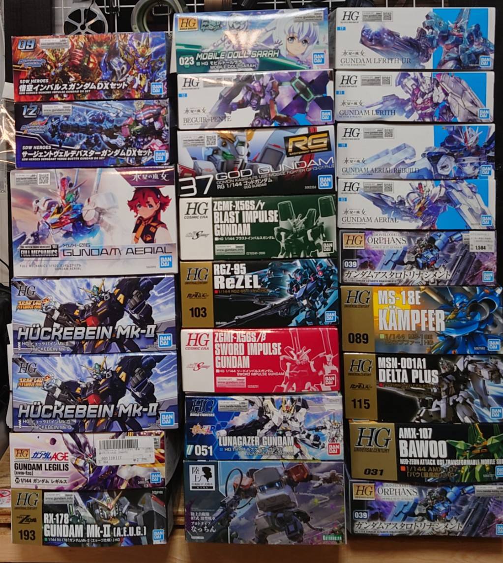ガンプラ他プラモデル各種入荷！ | おたちゅう 安曇野店（旧お宝中古市場）