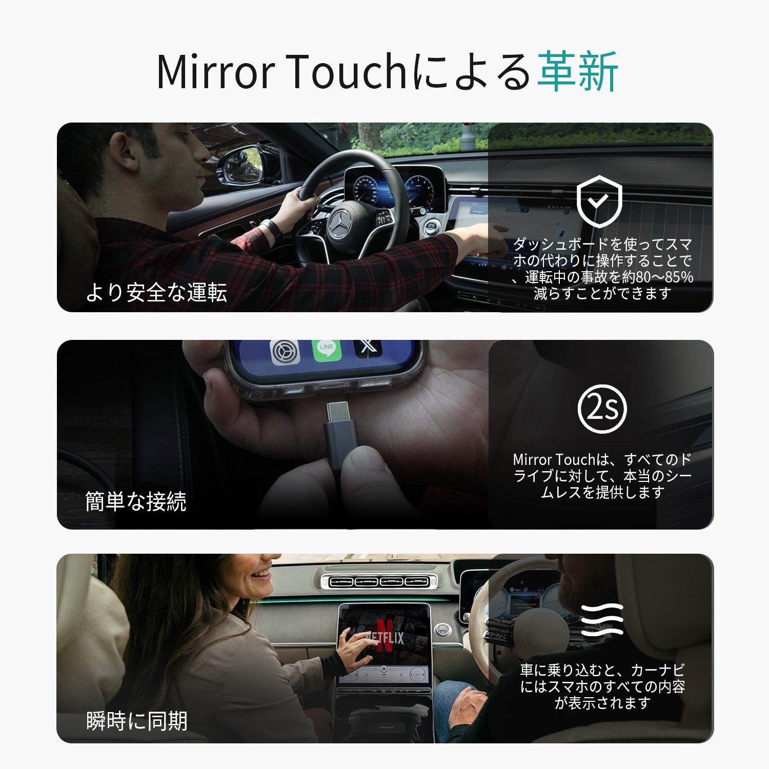 Mirror Touch – OTTOCAST（オットキャスト）