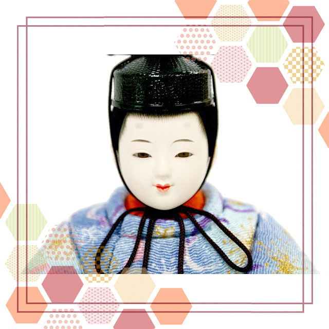 雛人形 久月 ほのか 虹彩雛 木目込み五人収納飾り(67958),71HC-32,送料